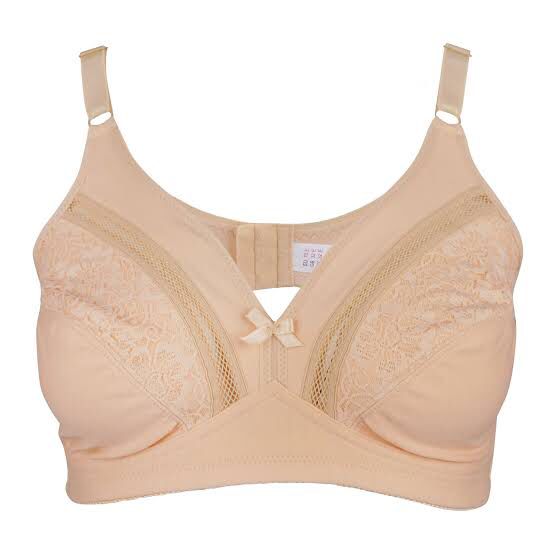 Full-Coverage Cotton Bra with Ring Detail – Comfortable Everyday Support     "PACK OF TWO"