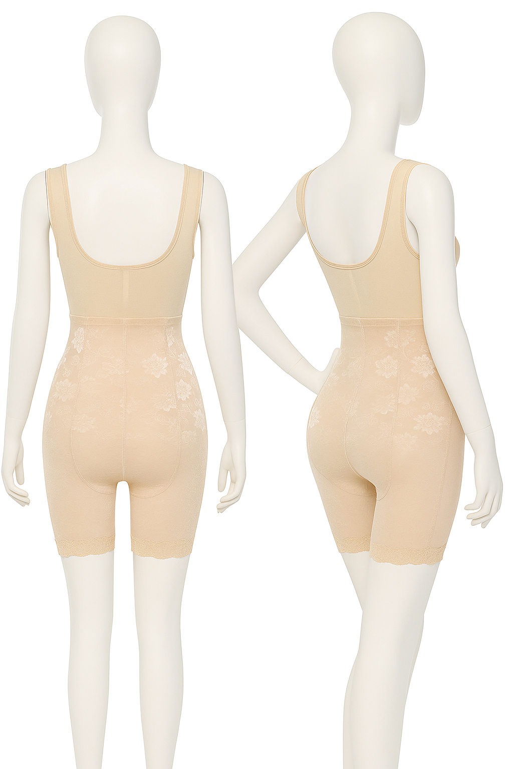 High-Waist Tummy Control Shapewear Shorts – Summer Hosiery Fabric