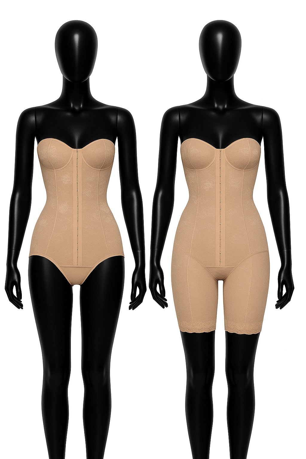 High-Waist Tummy Control Shapewear Shorts – Summer Hosiery Fabric